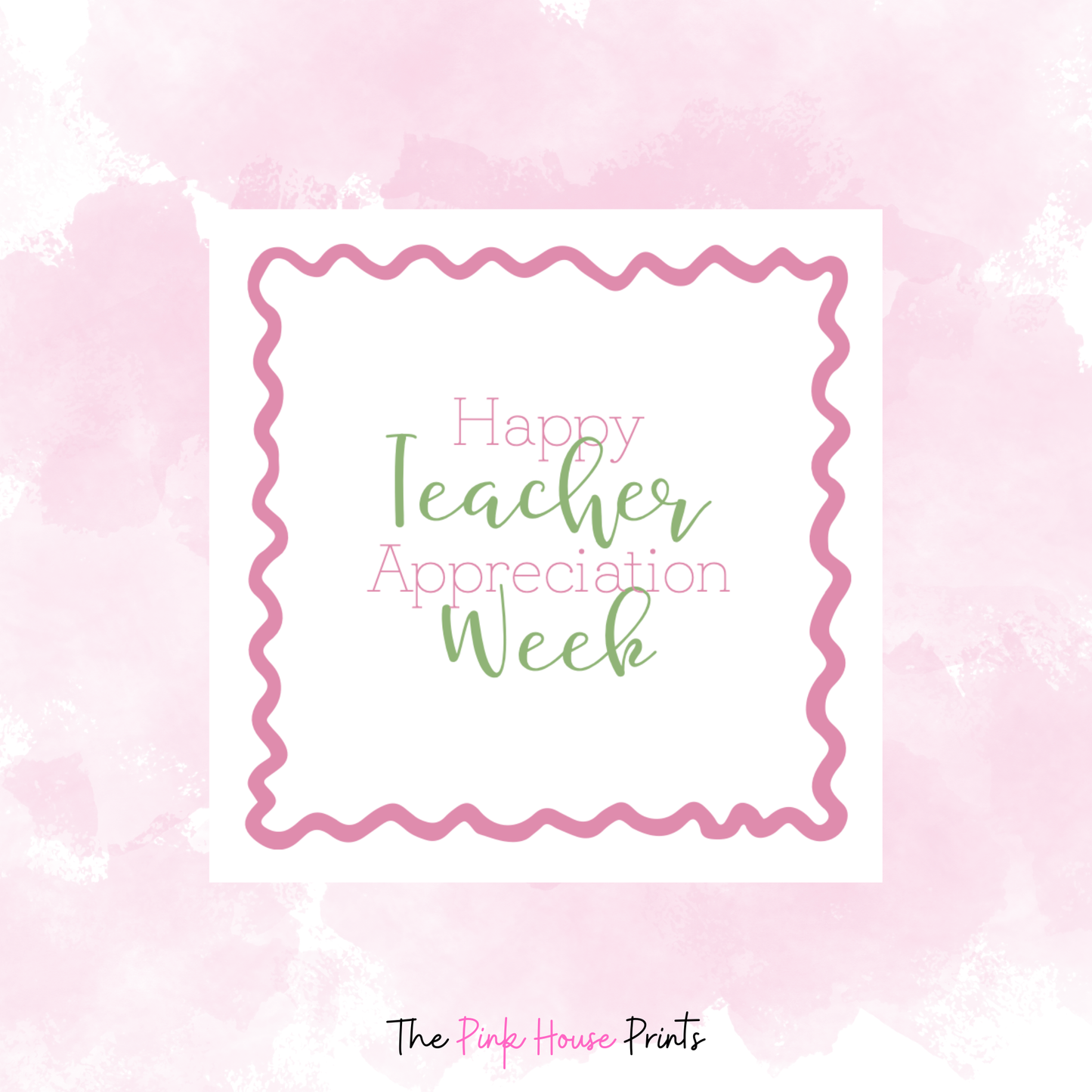 Teacher Appreciation Week Gift Tag
