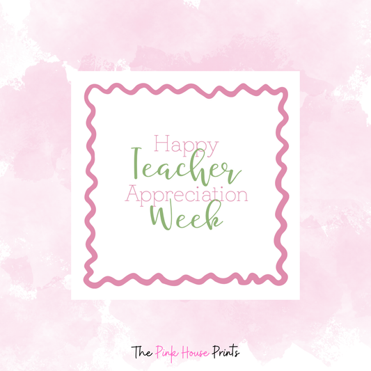 Teacher Appreciation Week Gift Tag