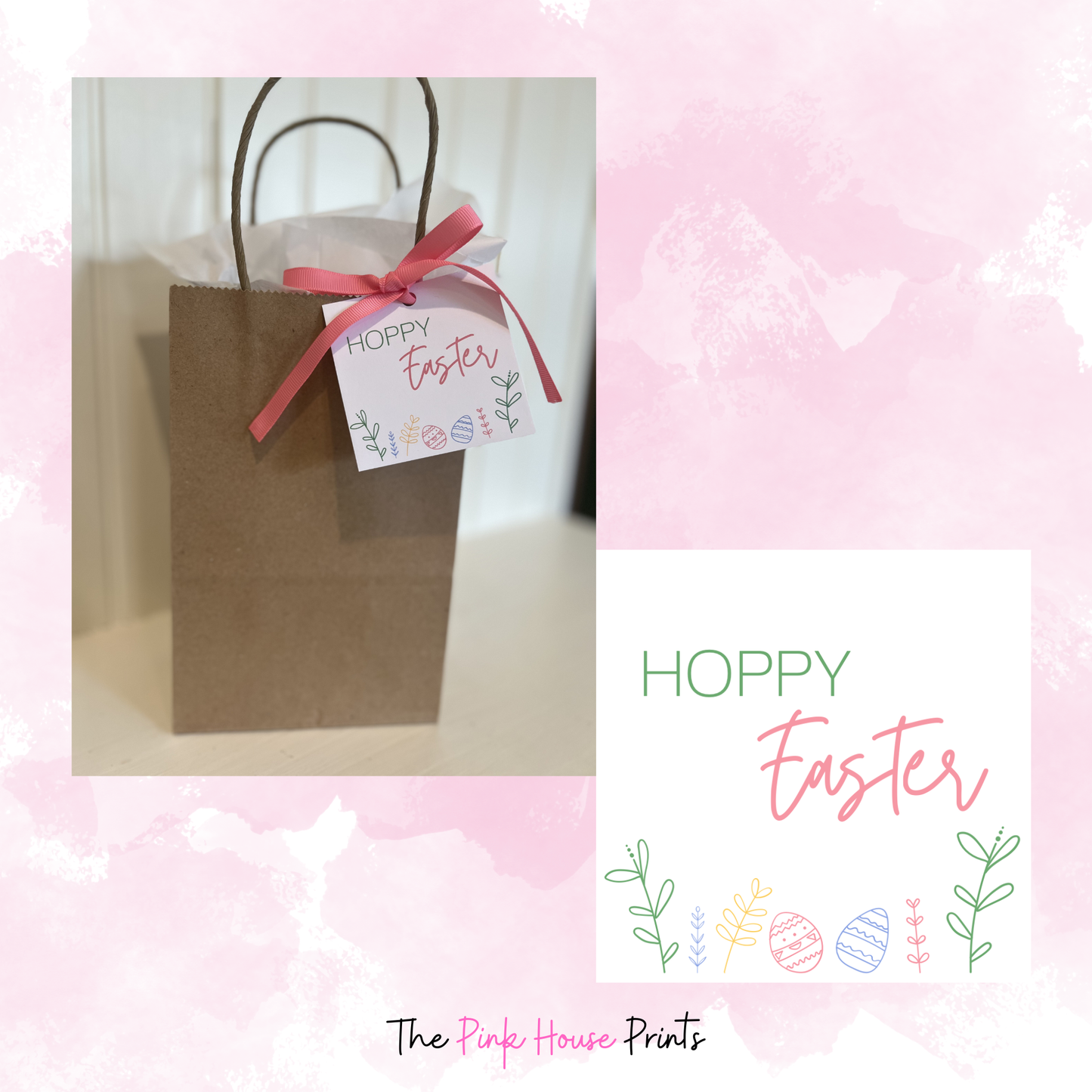 Hoppy Easter Gift Tag