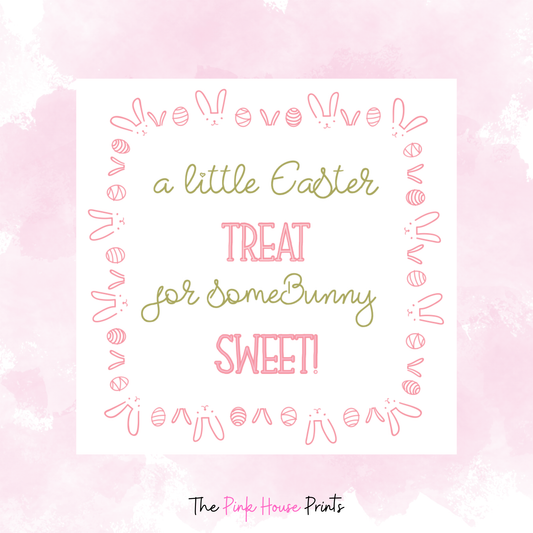 Sweet Treat Easter Gift Tag